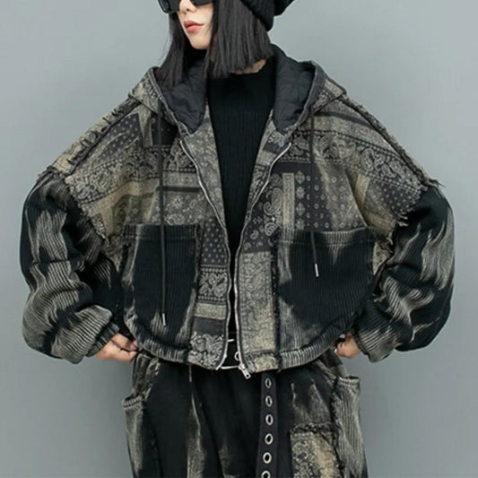 Hooded Coat Black