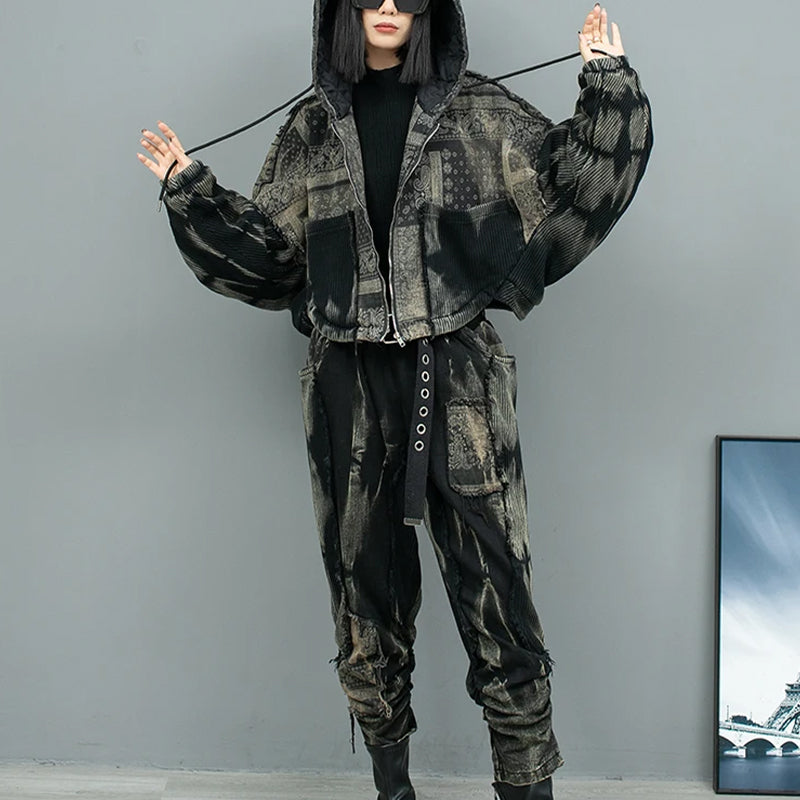 Hooded Coat Black