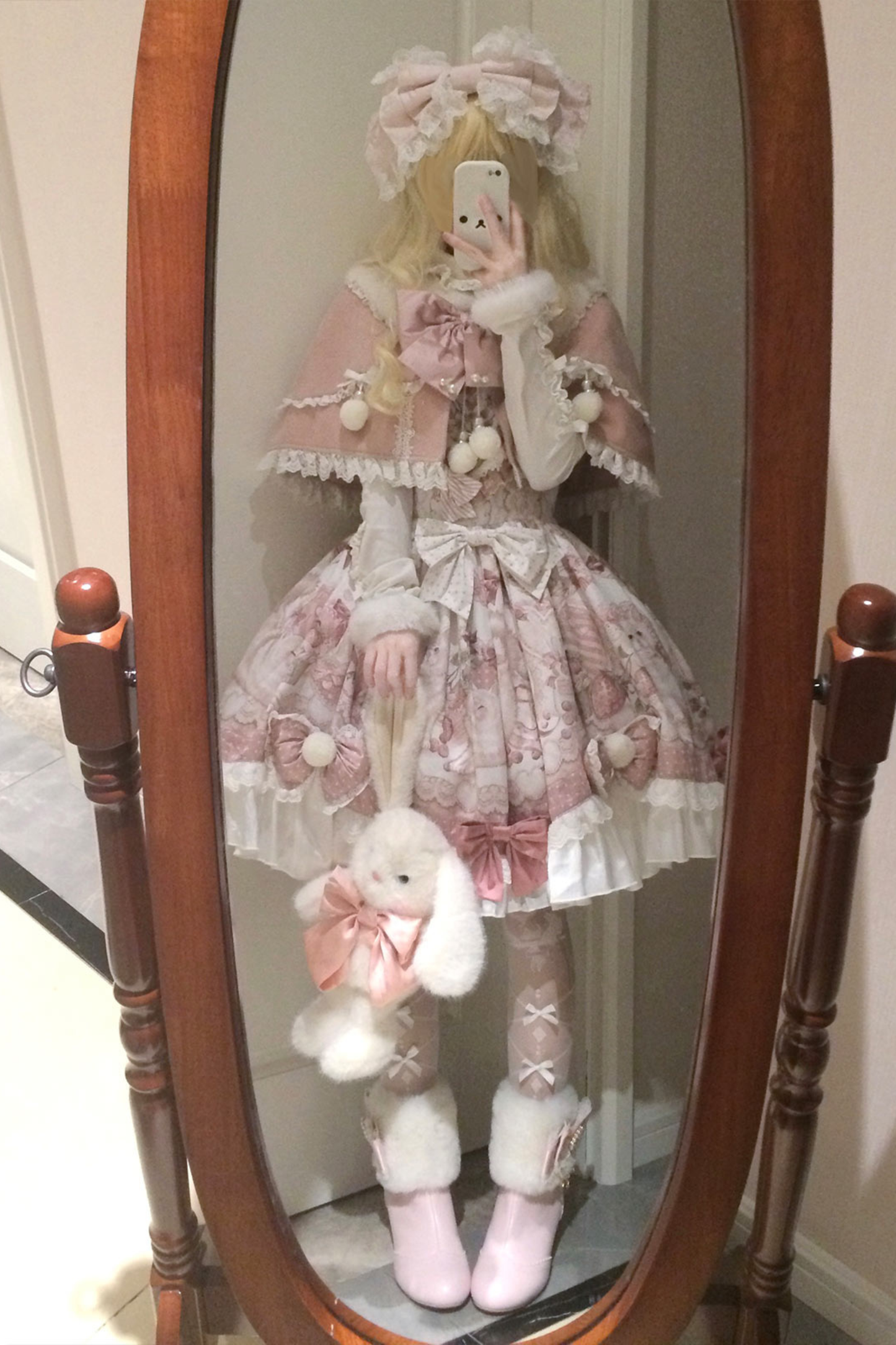 Sweet Cat Princess Lolita Dress + Shawl