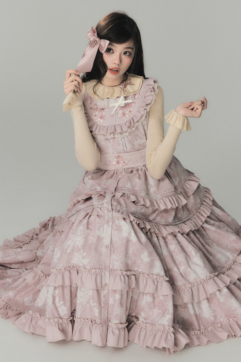 Lolita Vest Dress + Top + Belt
