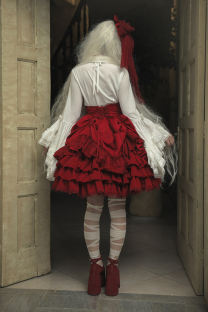 Moon River Gothic Skirt + Cape + Top + Bow