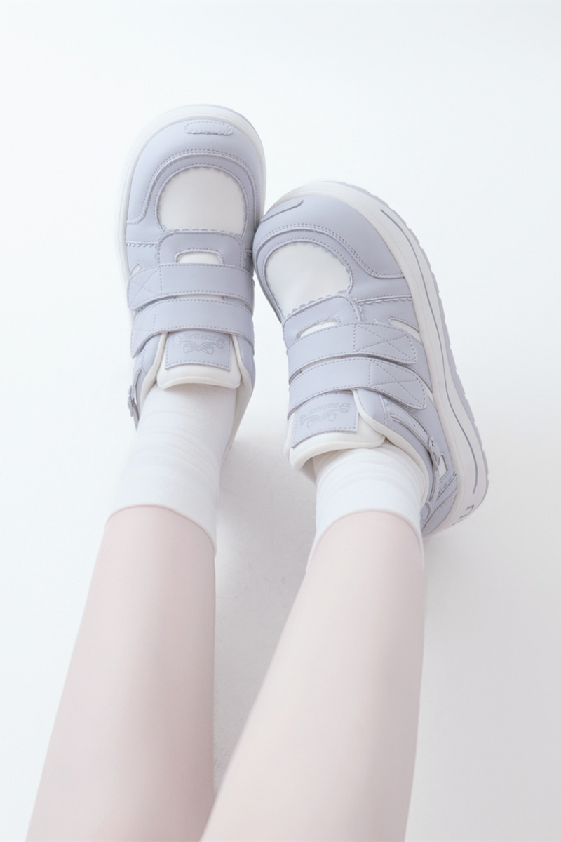 Sweet Girly Platform Sneakers