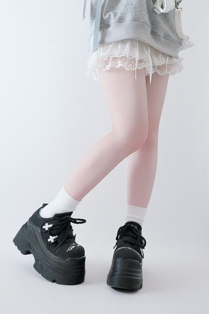 [angel Style] Subculture Cross Platform Shoes