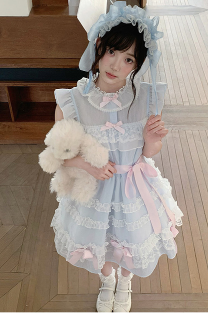 Ribbon Bow Princess Lolita Dress