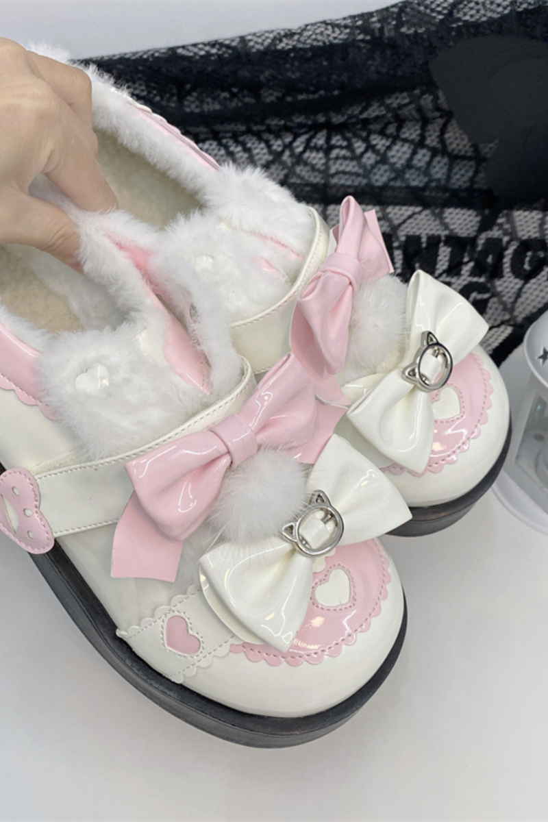 Double Ribbon Sweet Girly Shoes