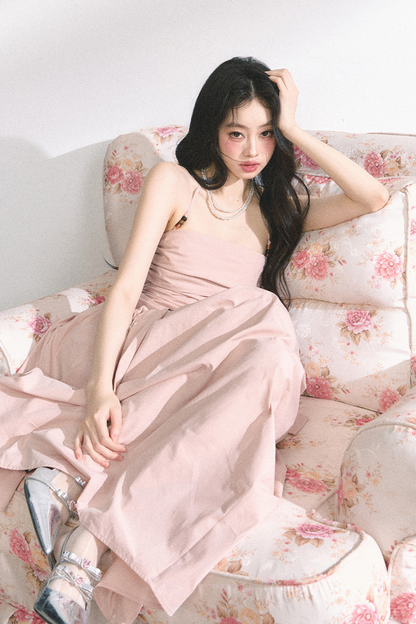 Halter Neck Long Dress