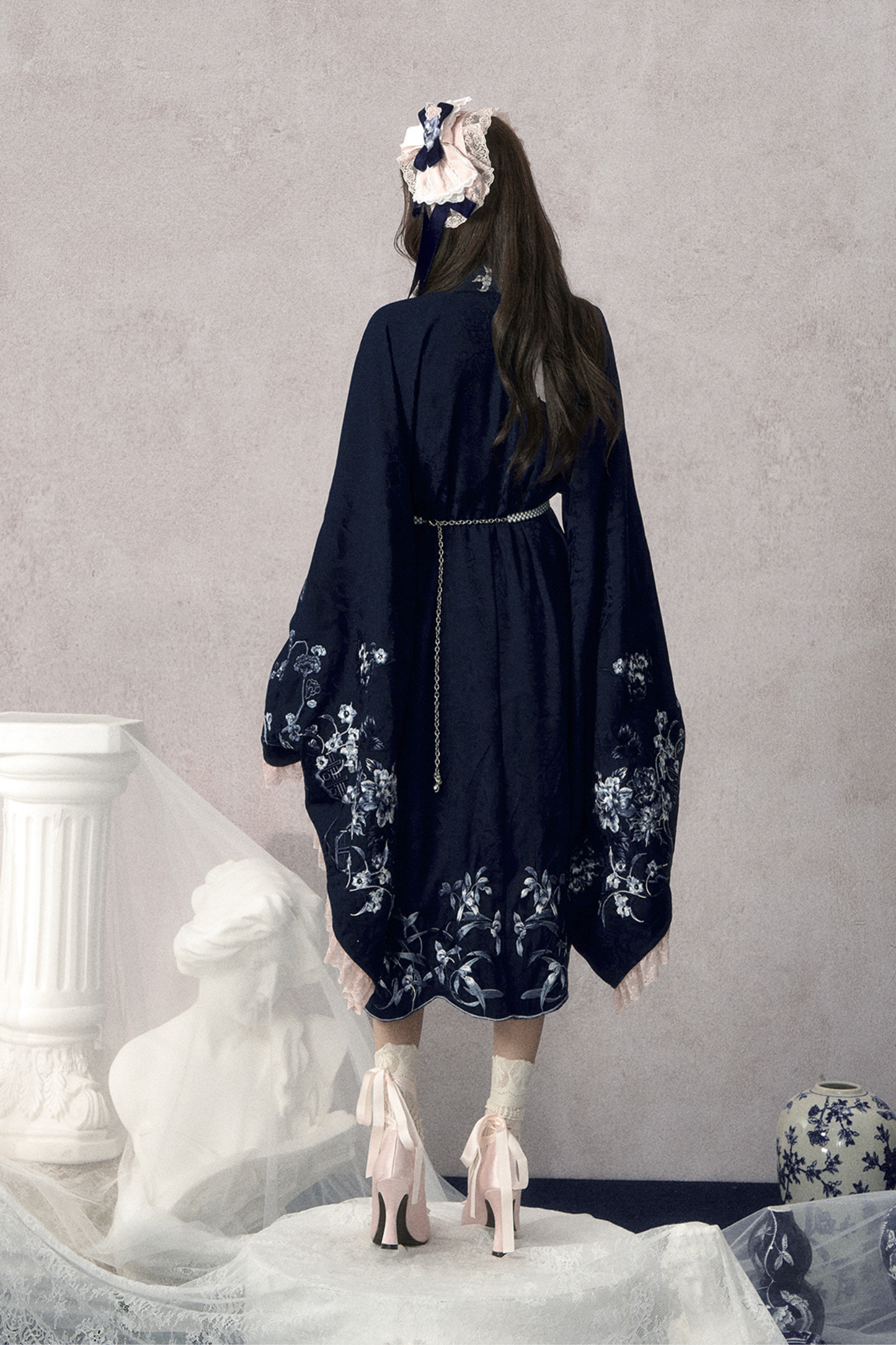 Sweet Chinese-style Cape Jacket