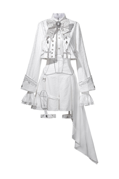 Court Prince Pure Jacket + Fake Collar + Shirt + Pants