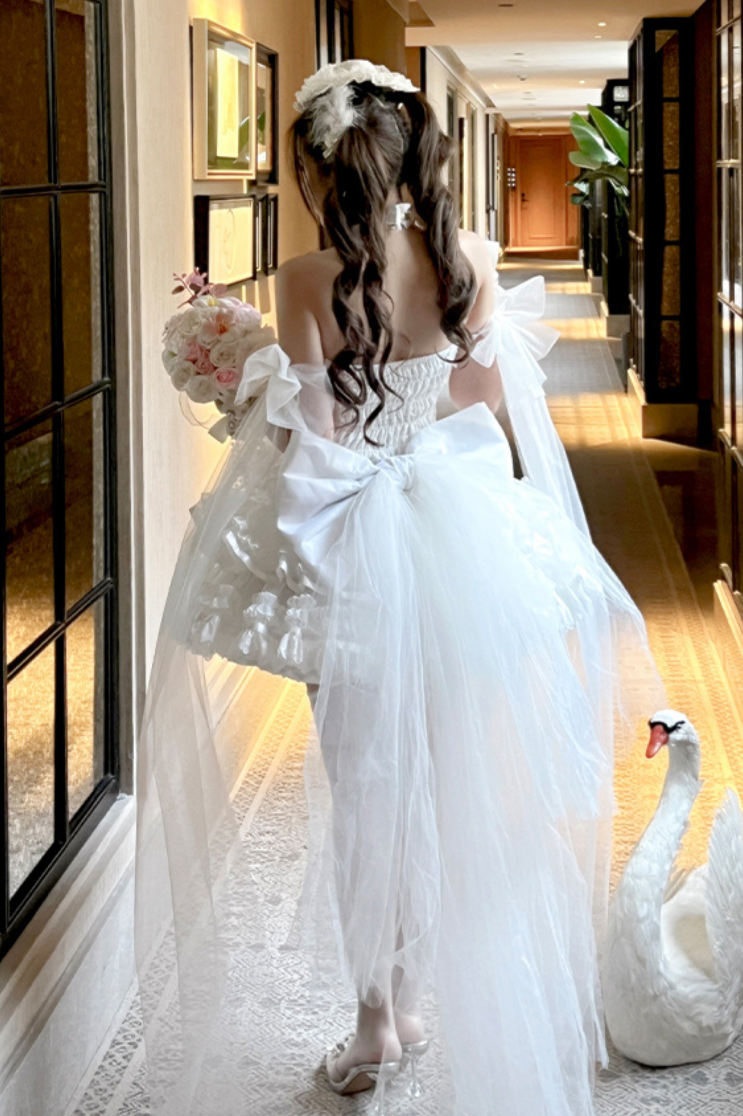 [pre-order] Short Swan Lolita Dress