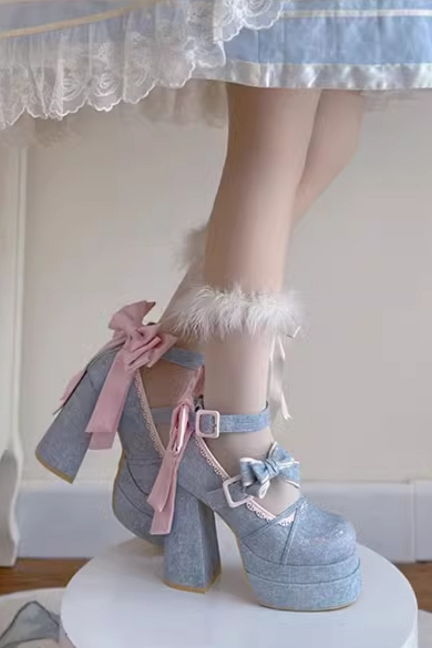 Merry Sweet Ribbon Shoes