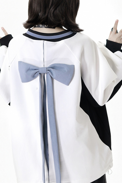 Mode Sweatshirt + Waist Skirt + Pants + Shirt