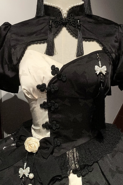 Chinese-style Smoky Lolita Dress