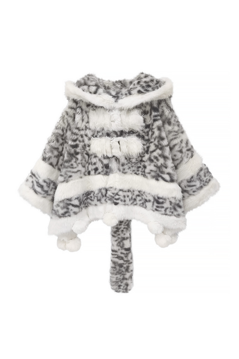 Tabby Leopard Print Top + Skirt + Leg Warmers