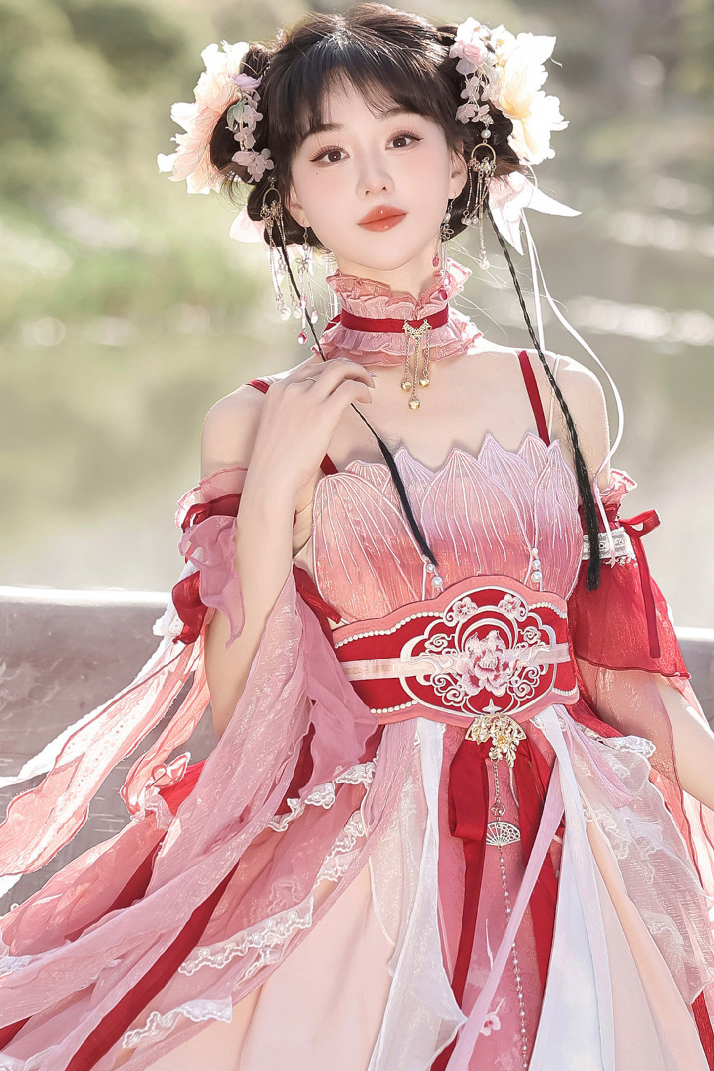 Pop Chinese-style Wing Lolita Dress