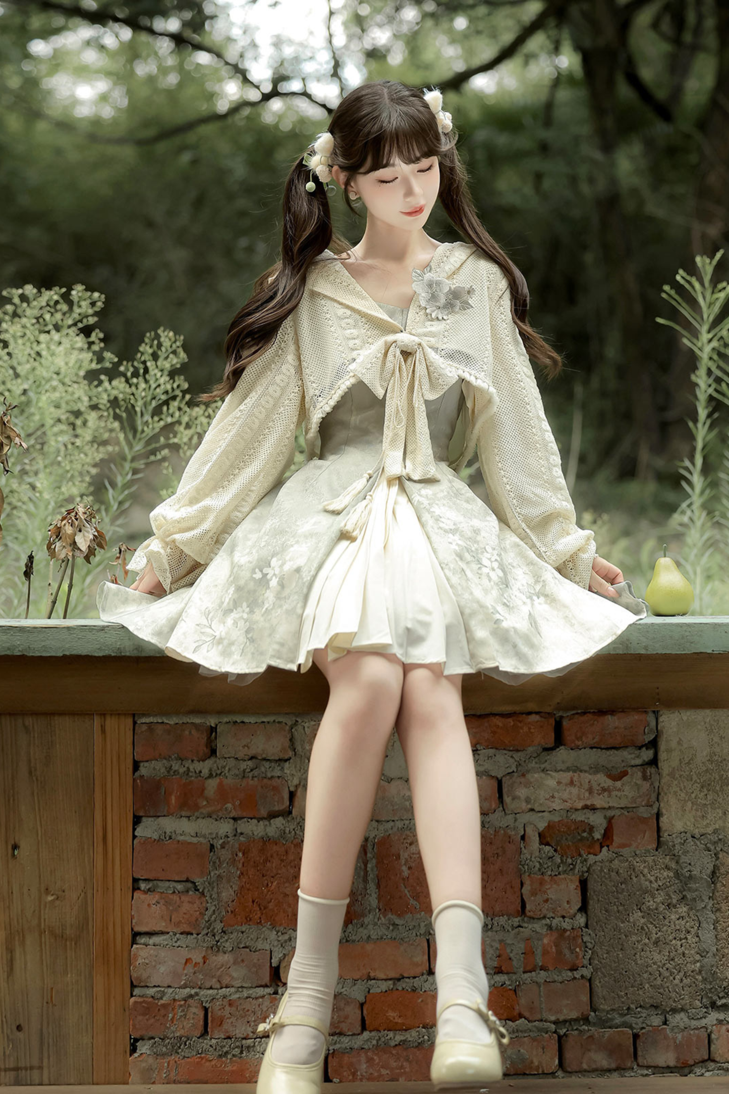 Forever Island Fragrance Cheongsam + Jacket