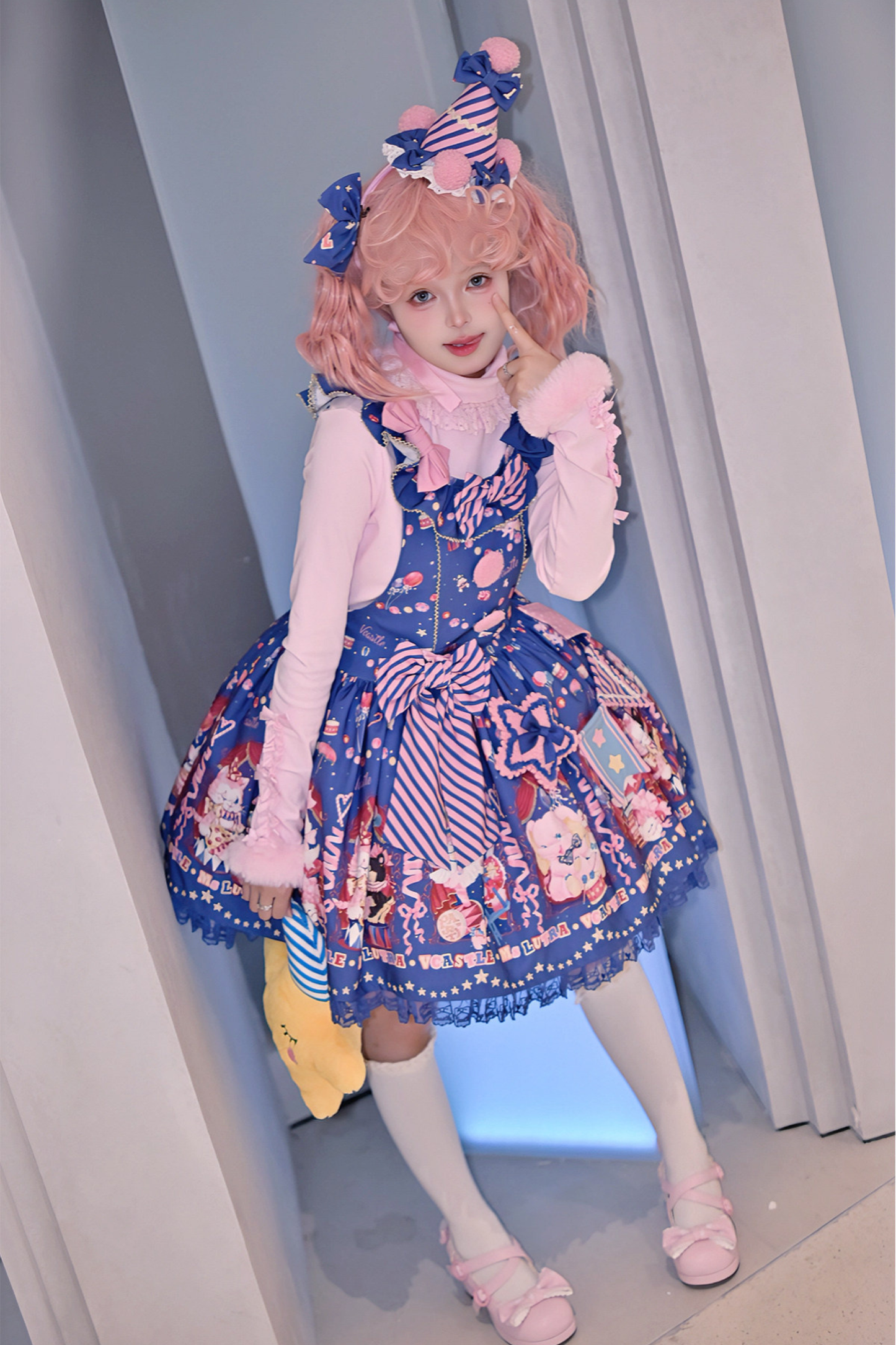 Circus Suspender Lolita Dress + Skirt
