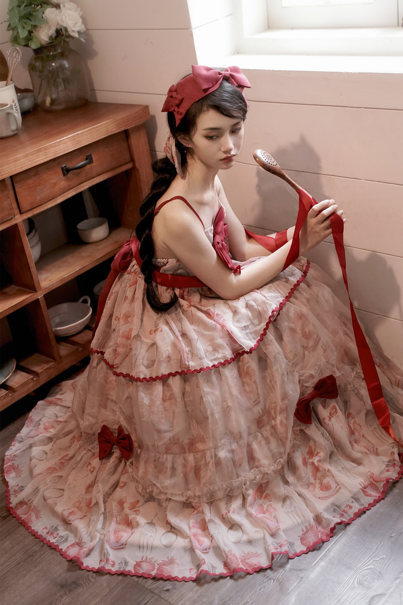 Strawberry Box Lolita Camisole Dress