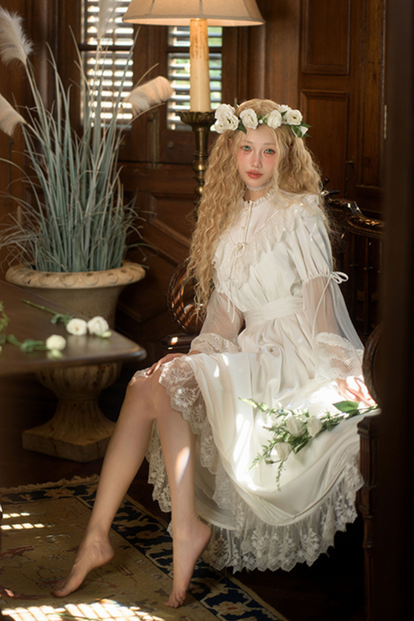 Jasmine Manor Spot Edward Night Dress