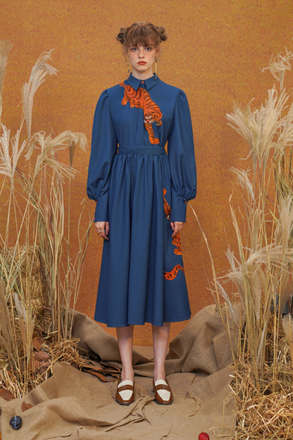 French Tiger Dress