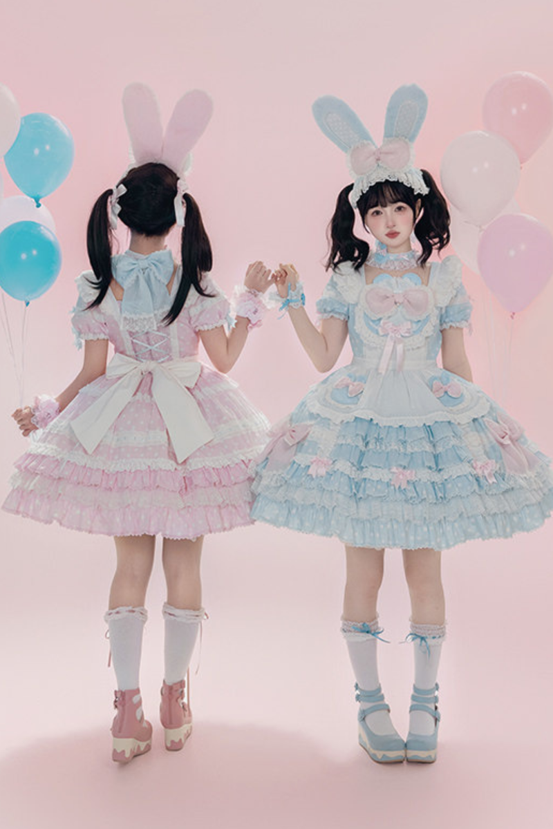 Sweet Lolita Cake Maid Dress