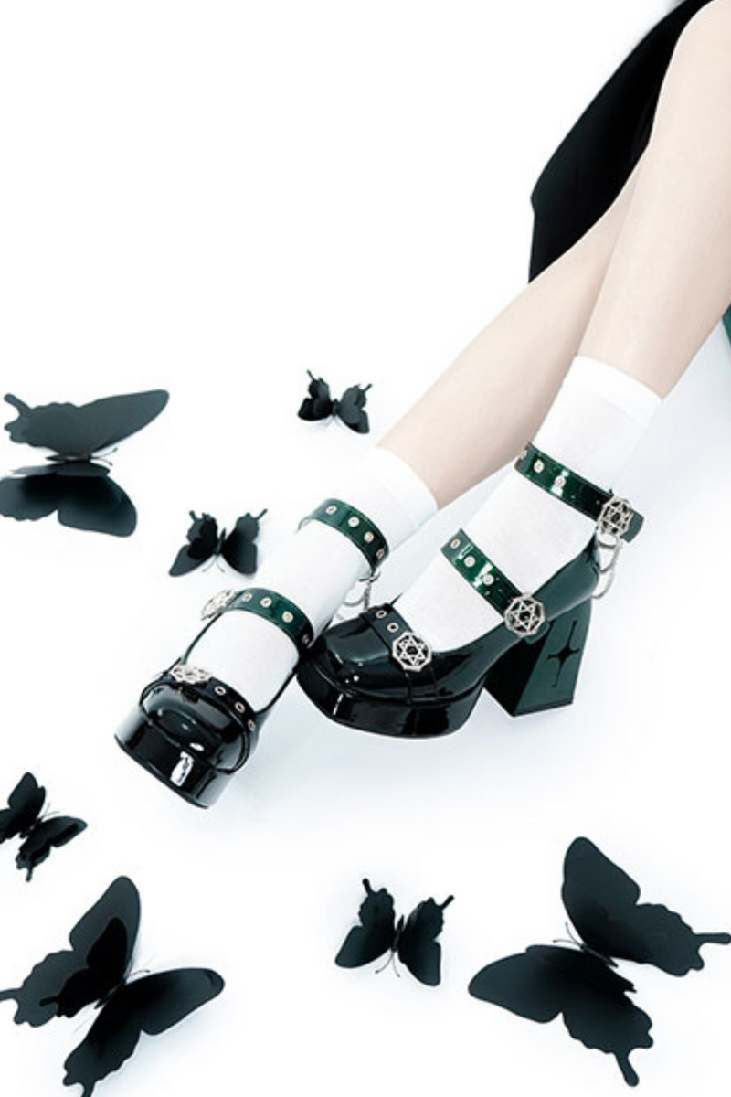 Hexagram Star Hottie High Heels