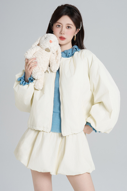 Macaron Zip Outer + Skirt