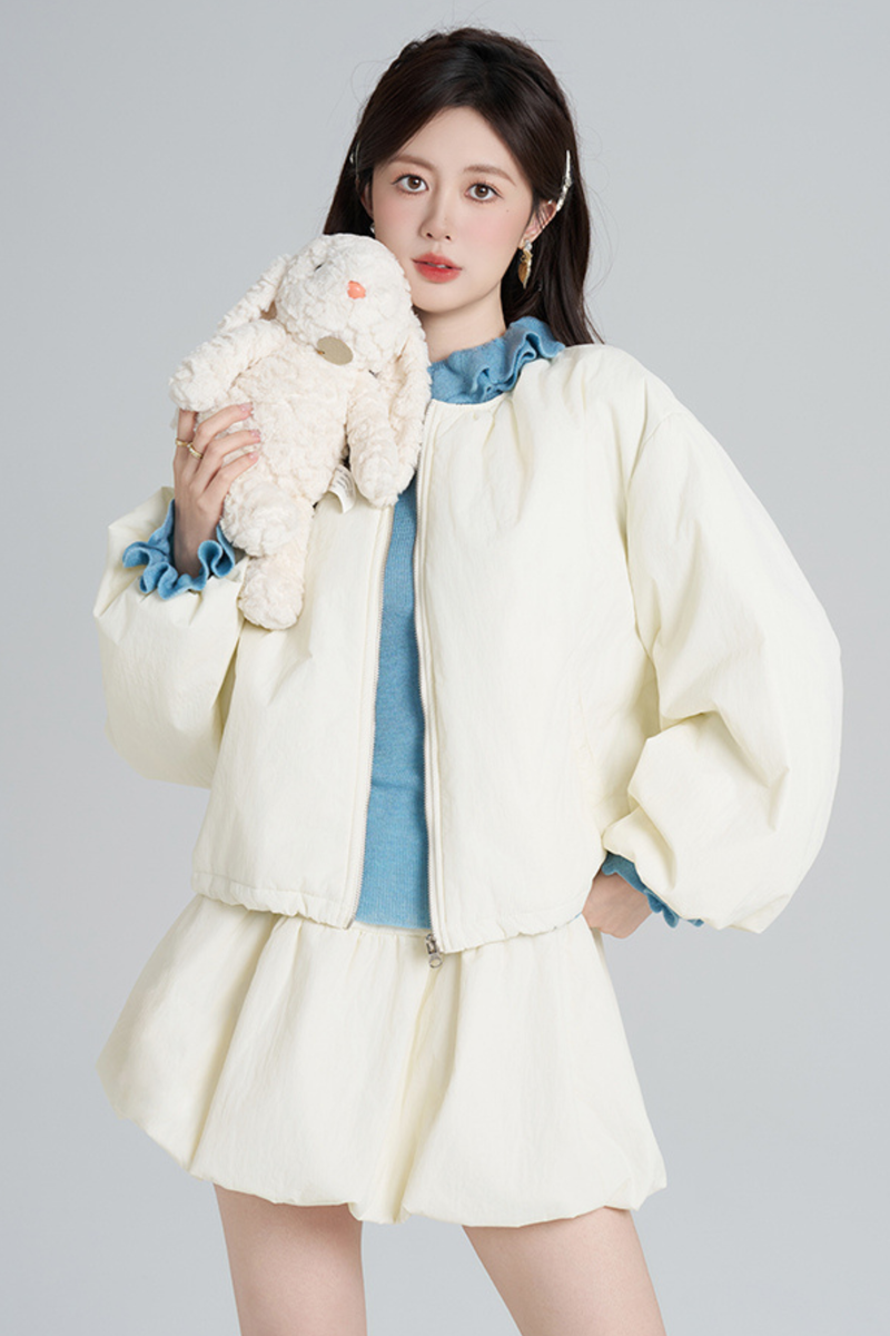Macaron Zip Outer + Skirt