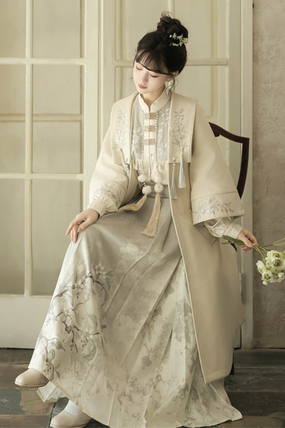 Forest China Coat + Skirt + Top