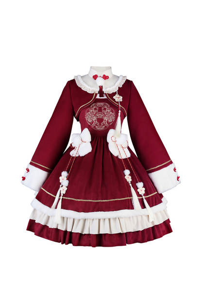 New Year Chinese-style Lolita Dress Set
