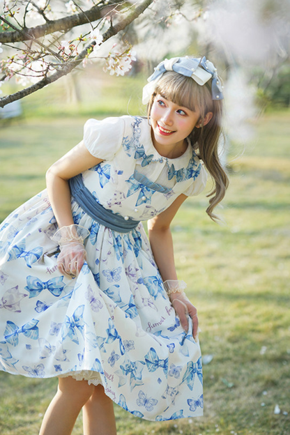 Eternal Garden Lolita Dress + Off Shoulder Dress + Jumper Skirt + Shirt