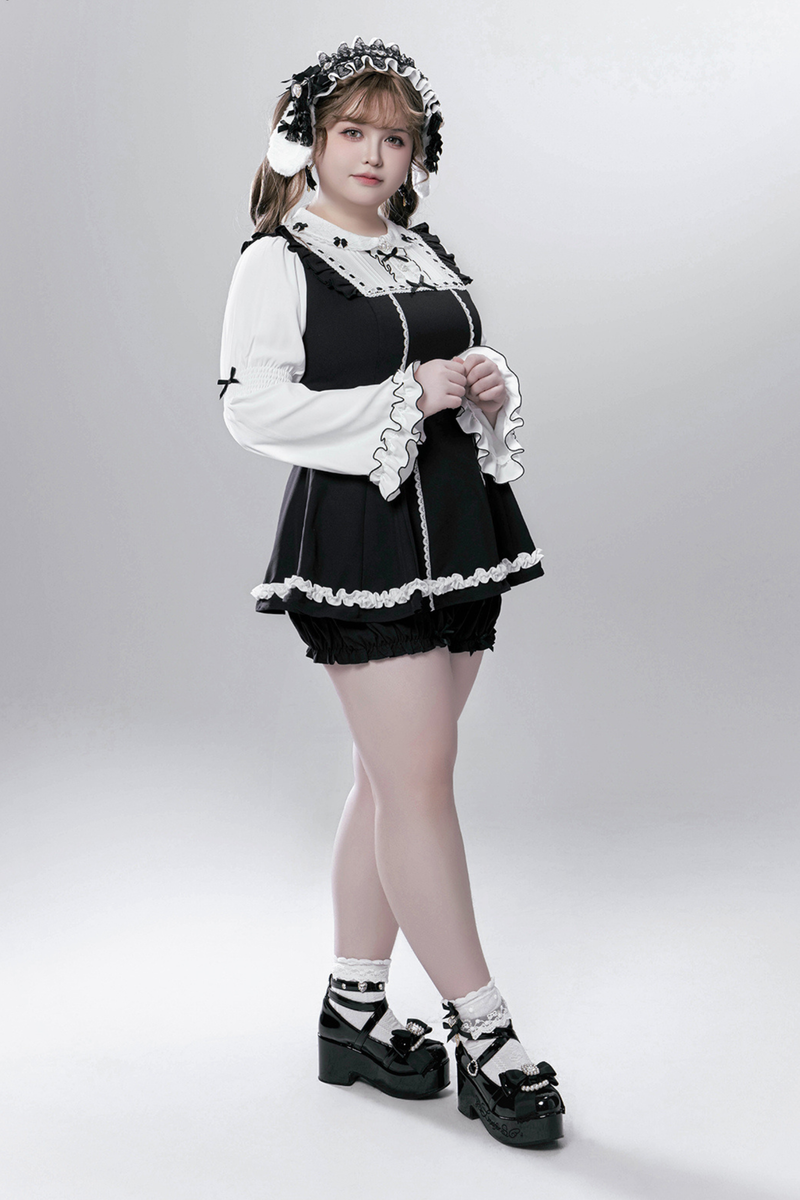 Sweet Maid Top + Shorts + Apron