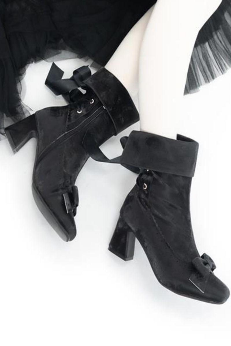 [pre-order] Mid-heel Lolita Boots