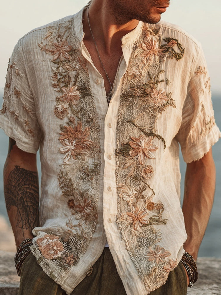 Subtly Elegant Shirt with a Refined Vintage Look