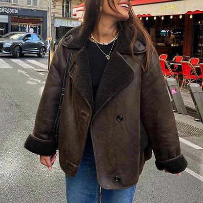Leather Jacket Brown