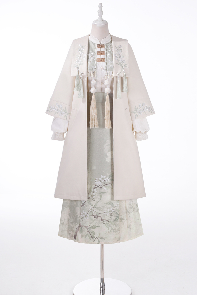 Forest China Coat + Skirt + Top