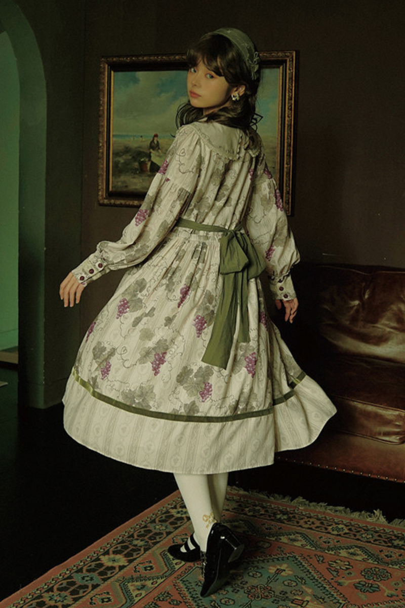 Retro Flower Lolita Dress