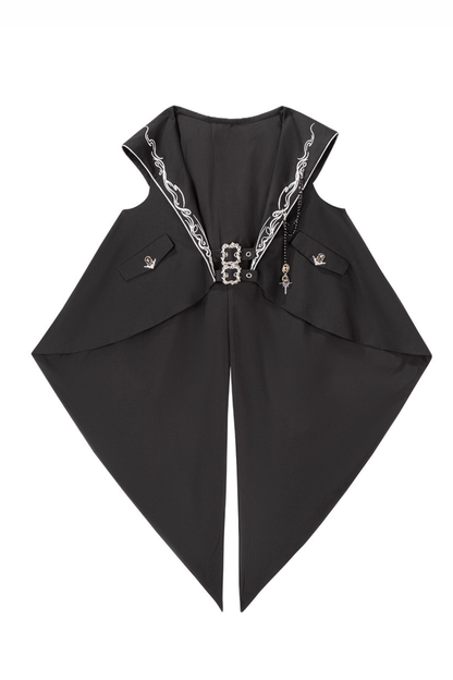 Dark Prince Suspender Shorts
