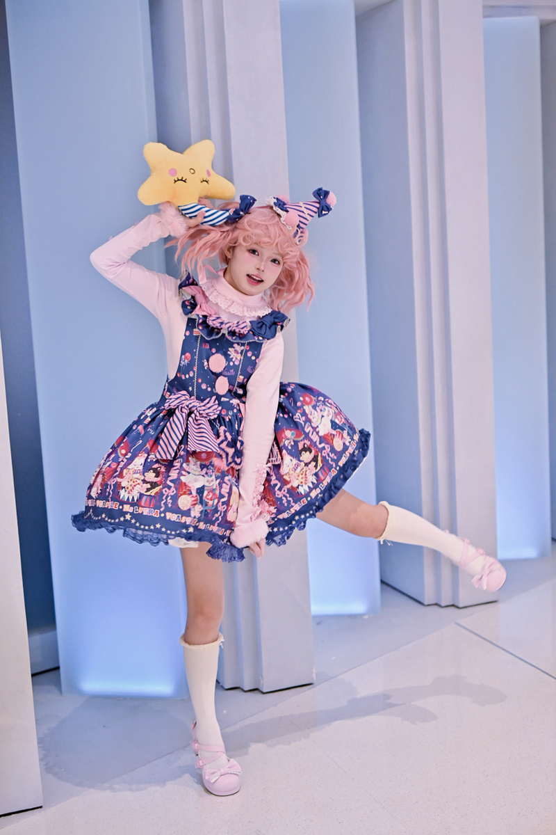 Circus Suspender Lolita Dress + Skirt
