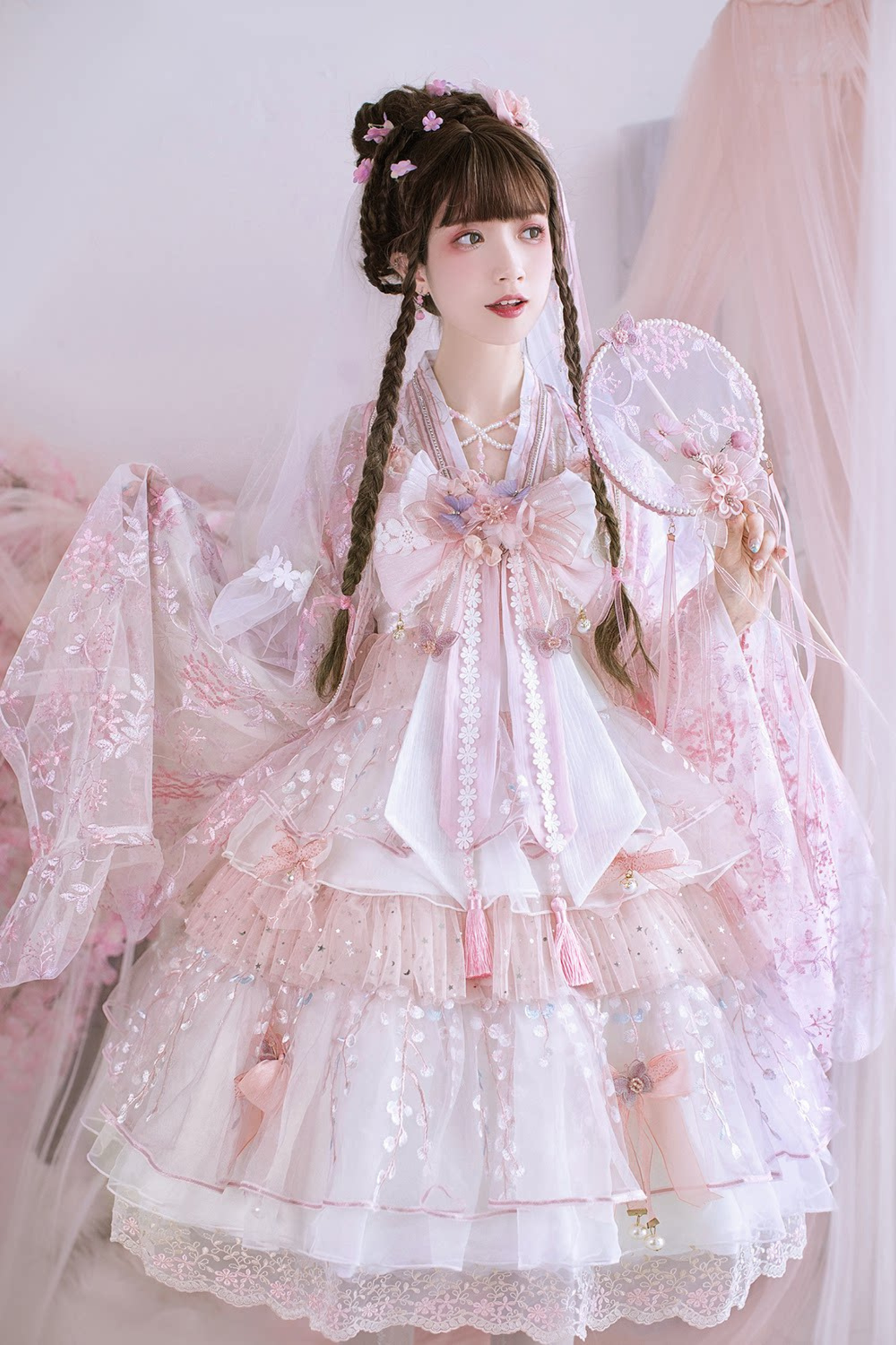 Sakura Sweet Chinese-style Lolita Dress