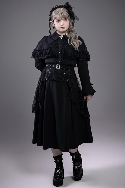Lace Gothic Shirt + Skirt