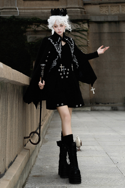 Eternal Night Gothic Cape + Tops + Pants