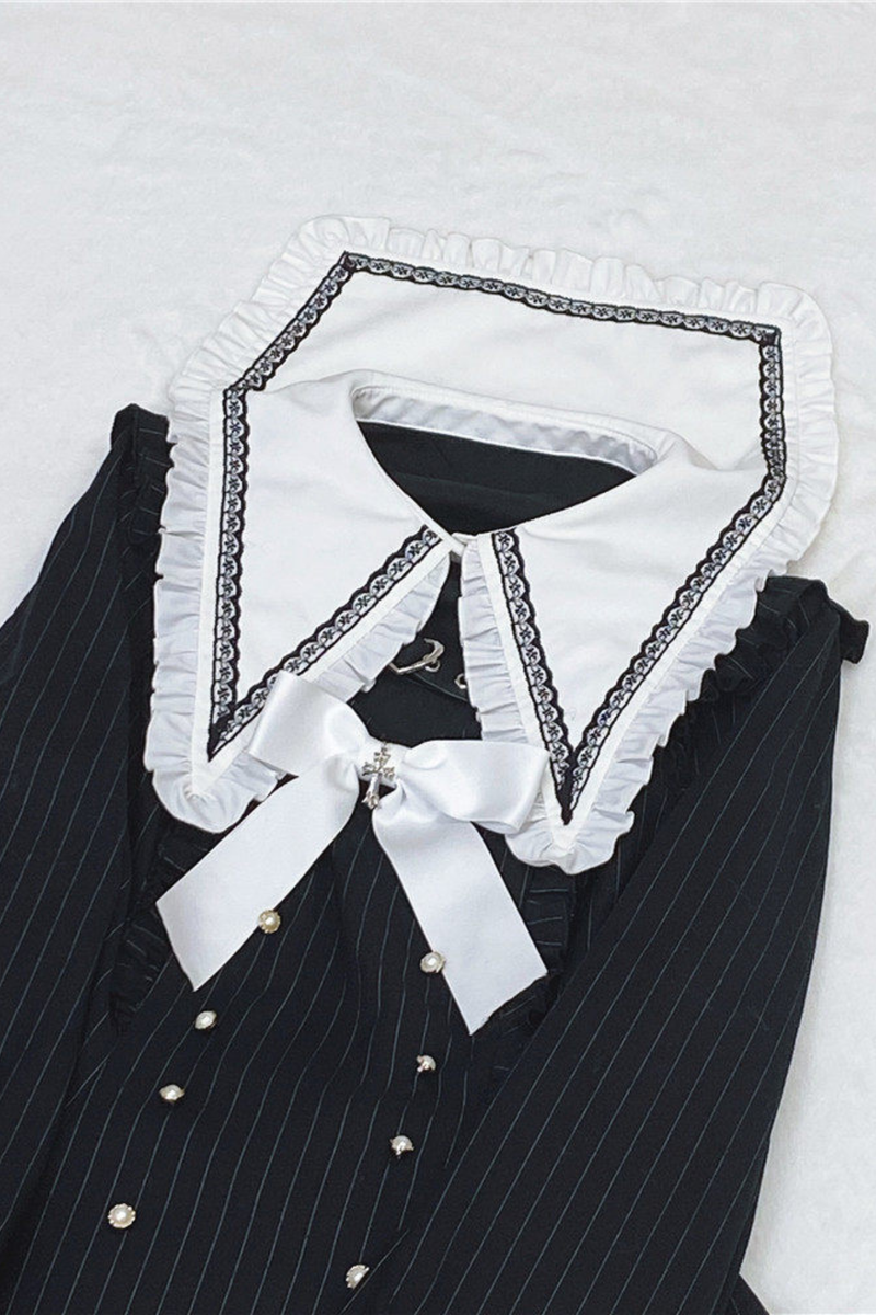 Striped Sailor Dress + Shorts