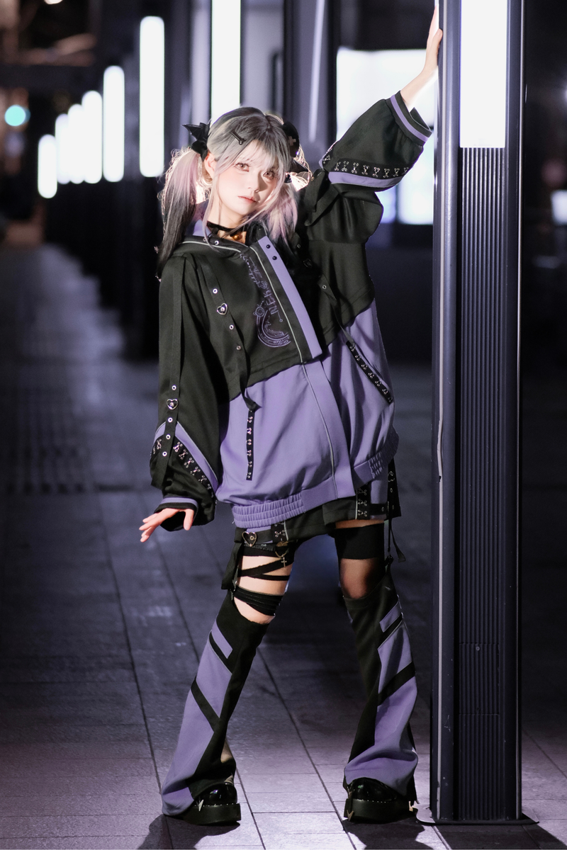 [angel Style] Cyber Technology Jacket + Shorts + Leg Covers
