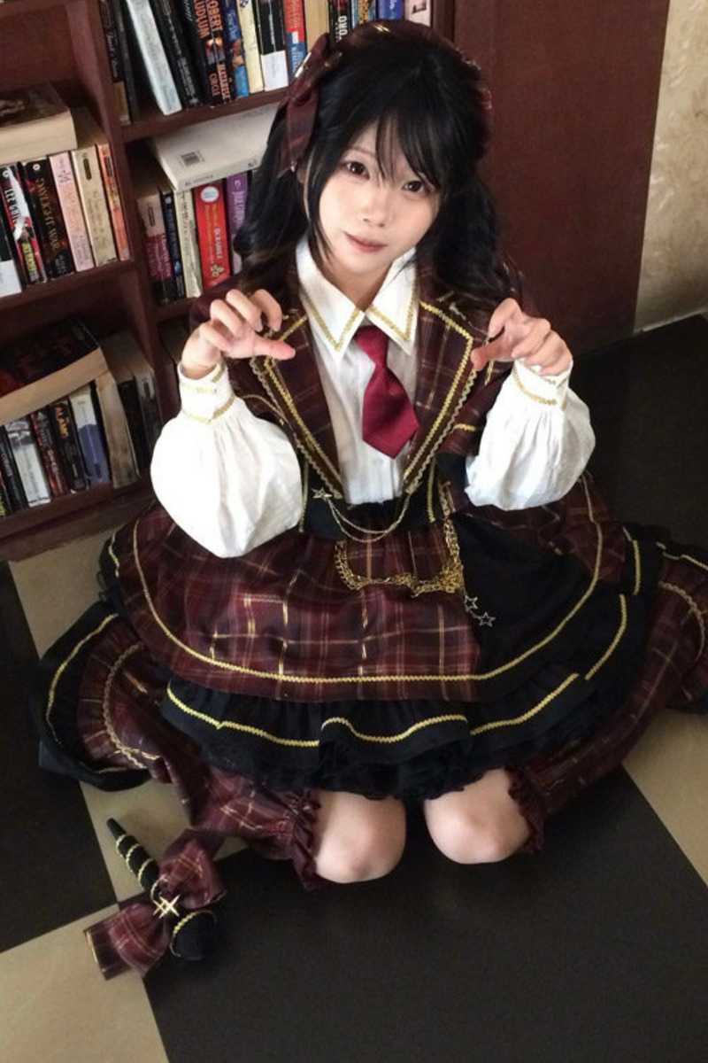 Retro Plaid Idol Lolita Set