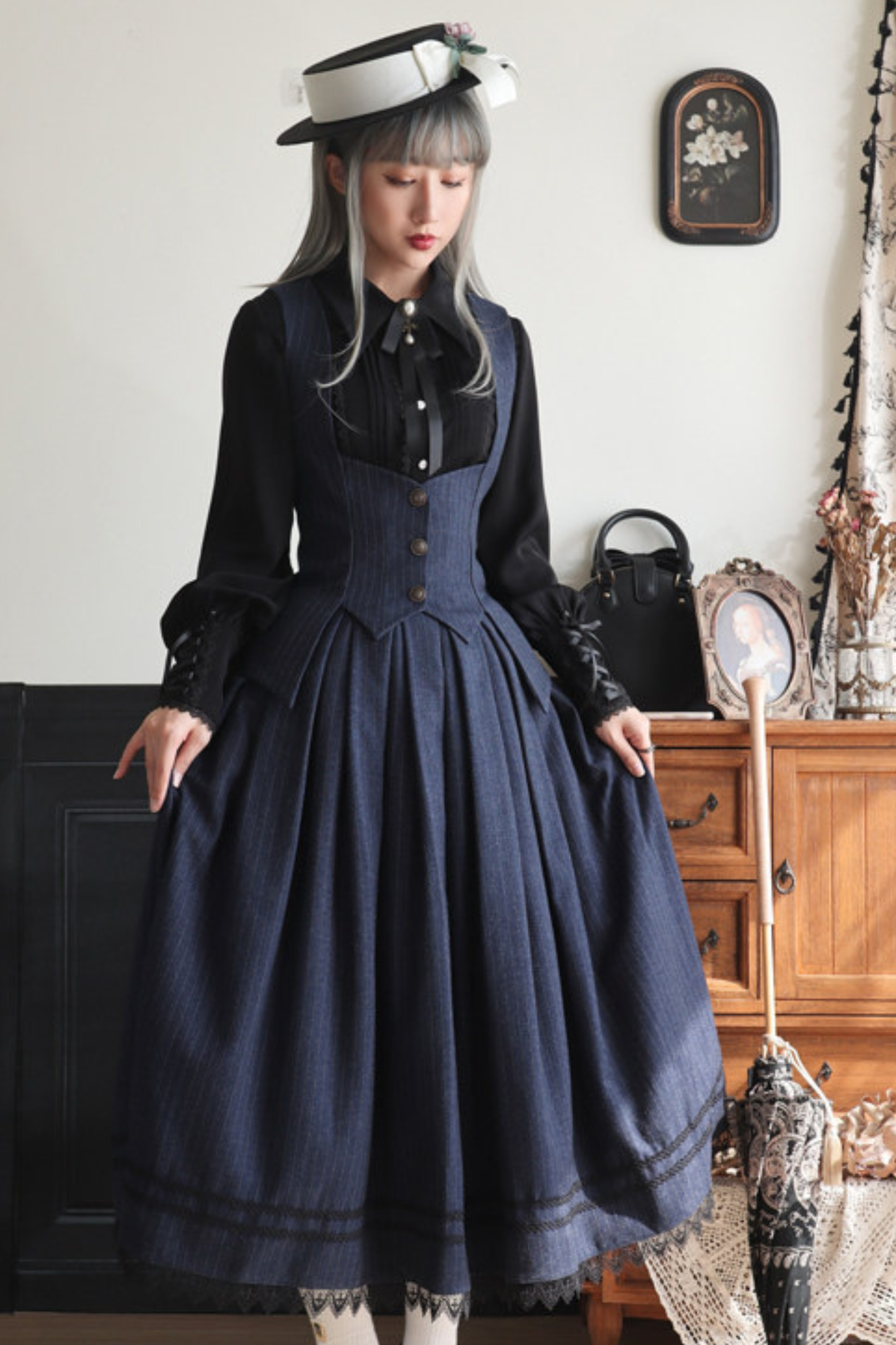 Retro Cool Tail Lolita Shirt