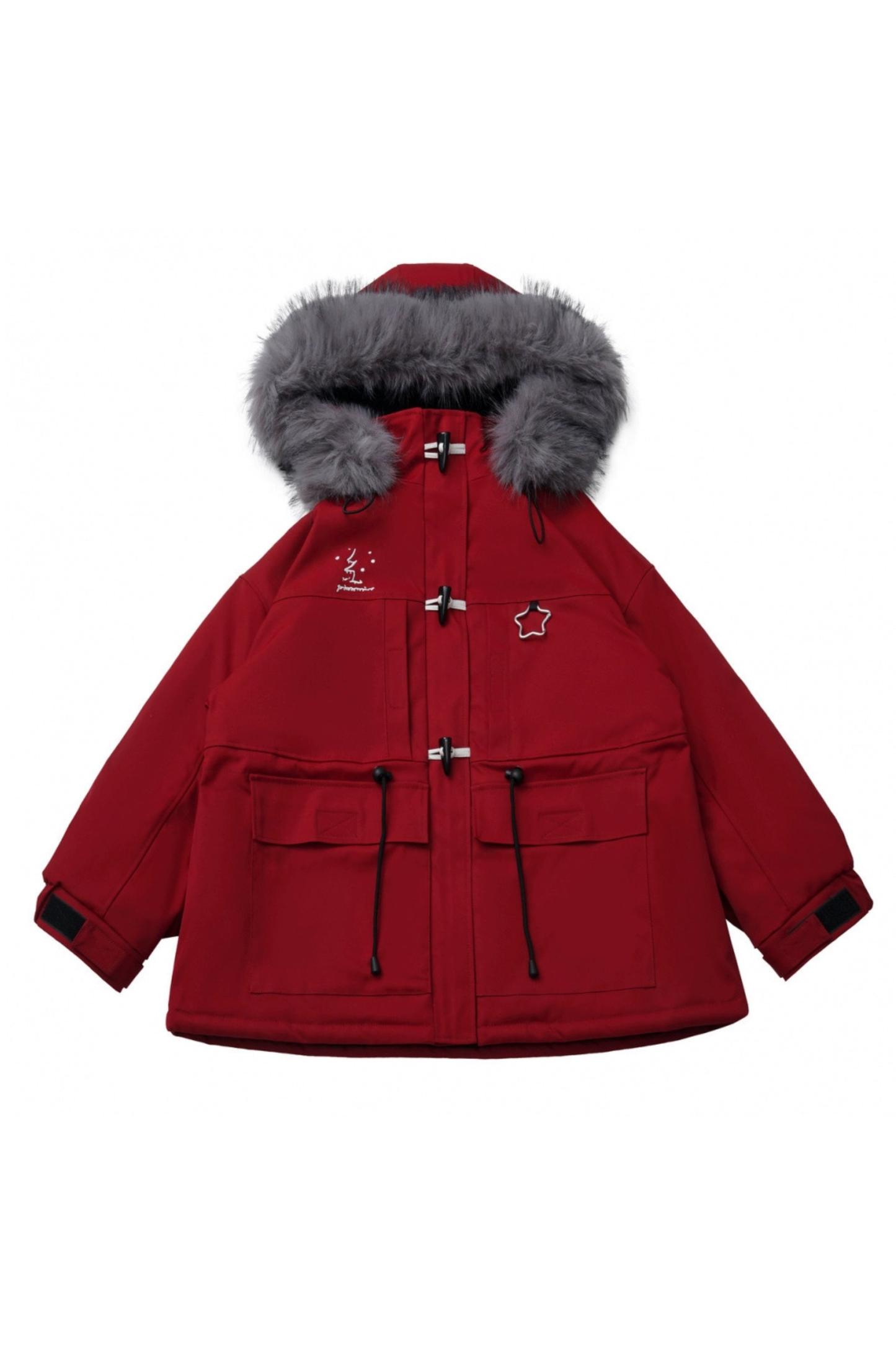 Christmas Hooded Coat + Shirt + Sweatshirt + Long Skirt + Pants
