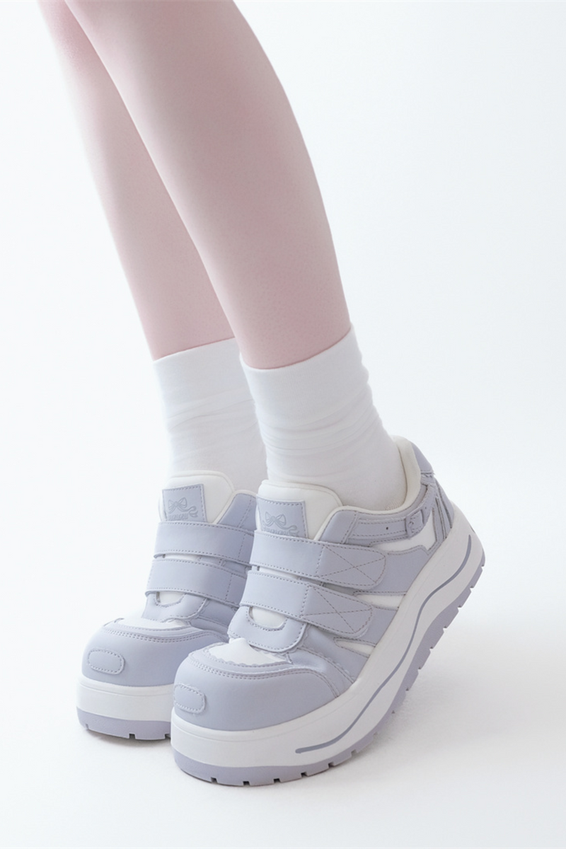 Sweet Girly Platform Sneakers