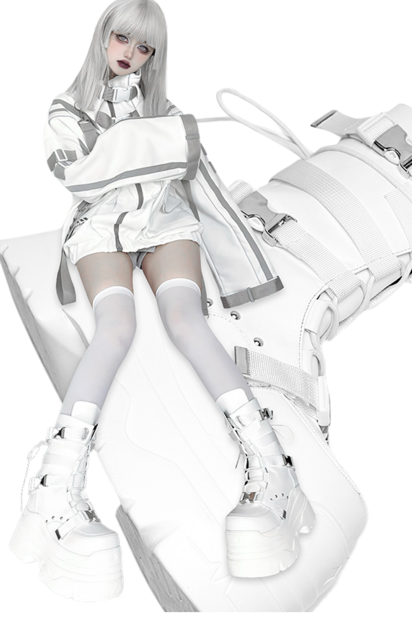 Cyber Academy Subculture Platform Boots