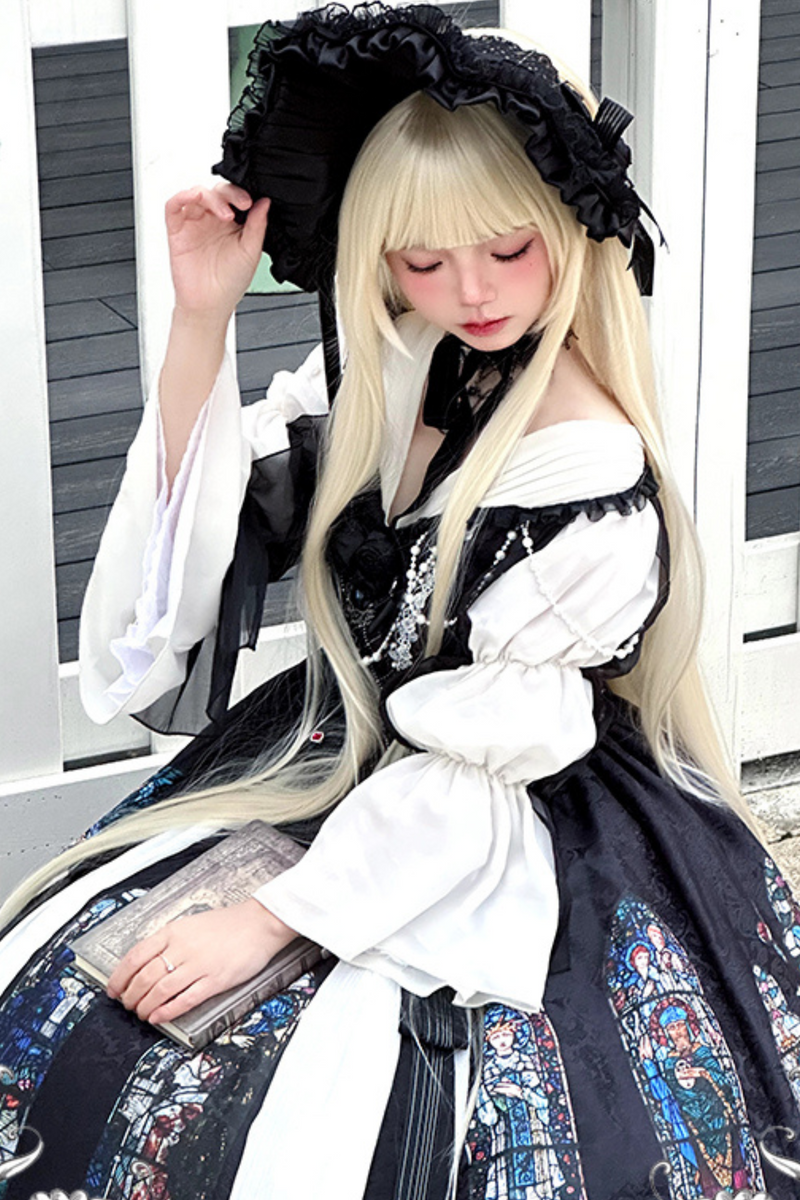 Classical Dark Gothic Lolita Dress