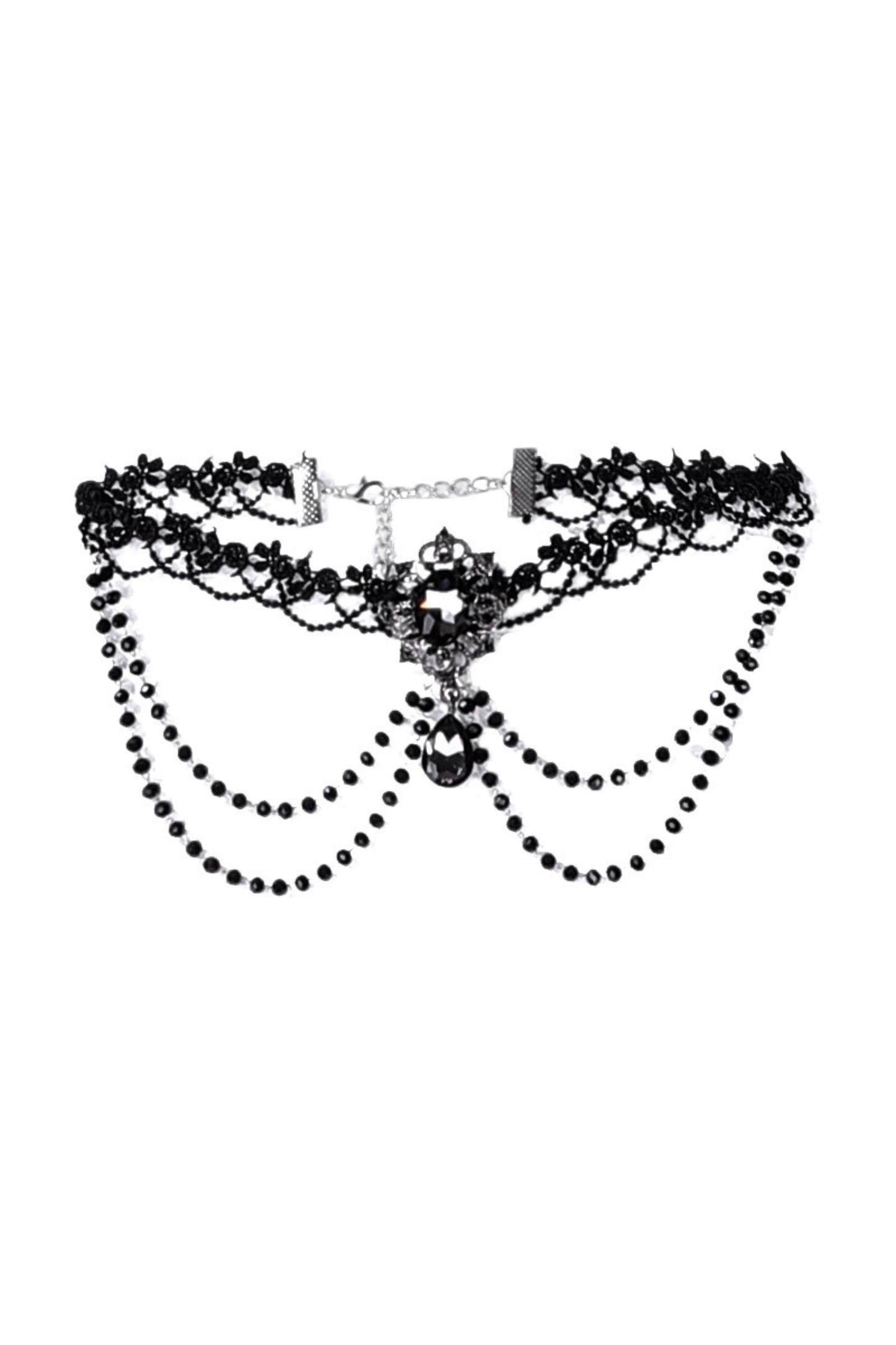 Dragonborn Gothic Dress + Necklace